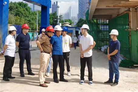 柳州市重督办督查组到第七分公司项目开展督导检查
