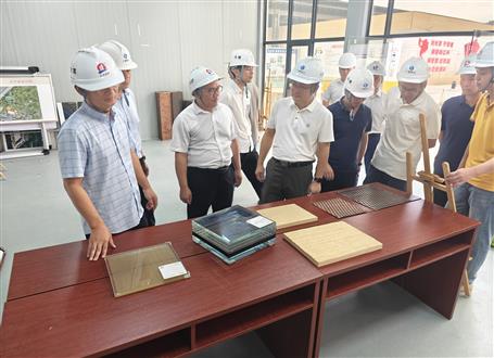 集团公司检查组到冶建项目开展三季度质量安全综合大检查暨劳动竞赛项目现场考评