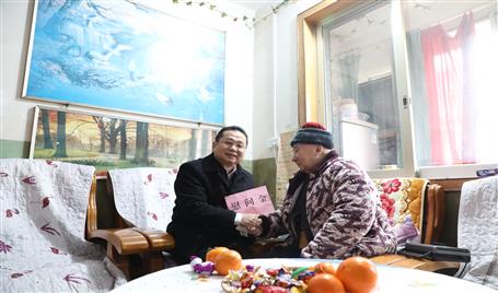 冶建公司领导班子新春走访慰问丨送温暖 传祝福