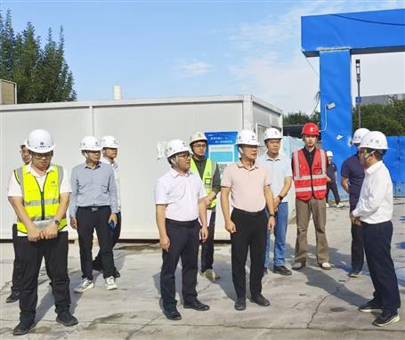 徐治年到冶建第八分公司项目开展2026年第三季度质量安全综合大检查