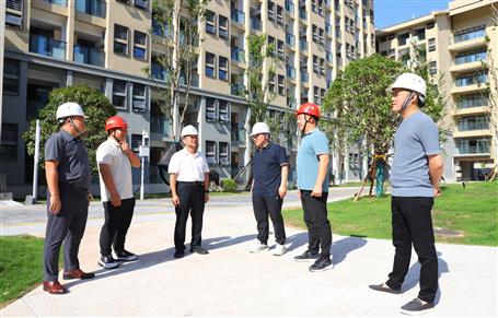 覃振华到桂东分公司区外项目检查指导